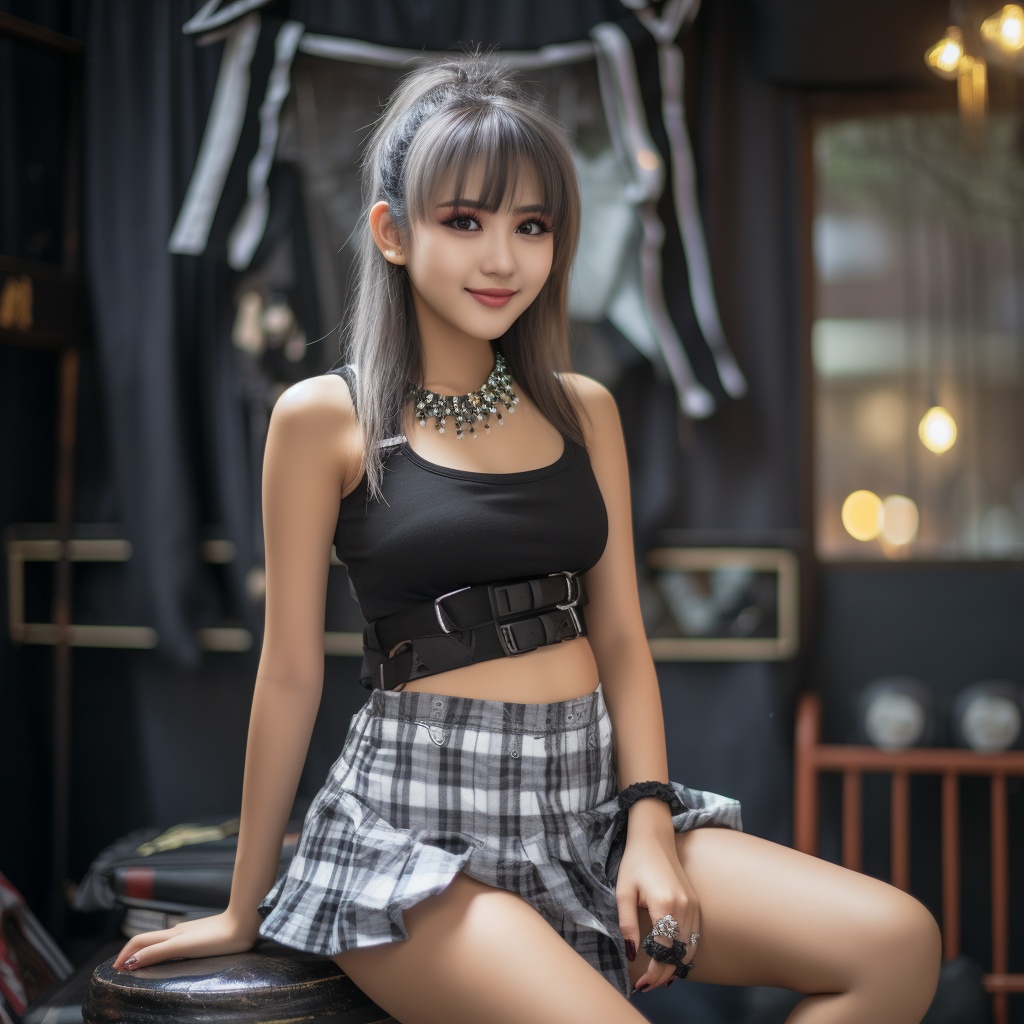 アイドル少女たちの夏<AI美少女>