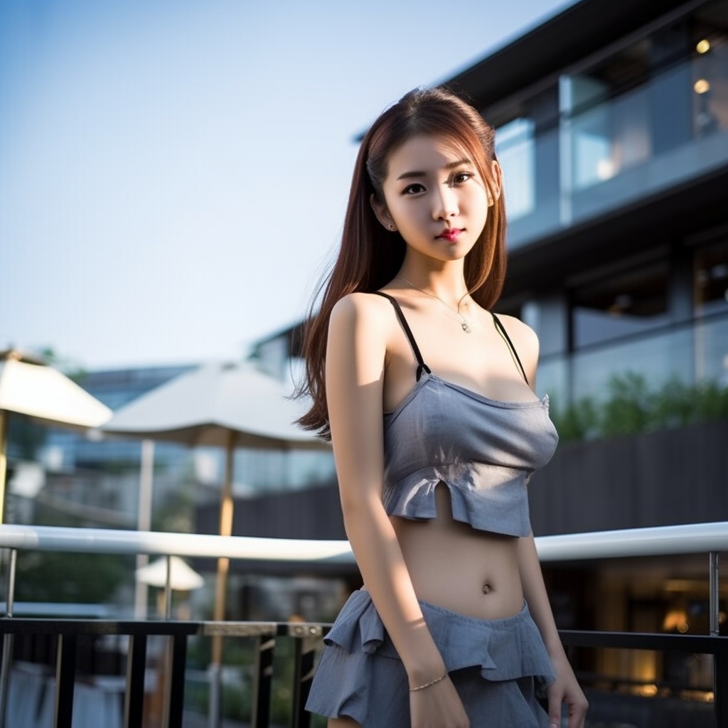 夏に出会った水着の美少女たち