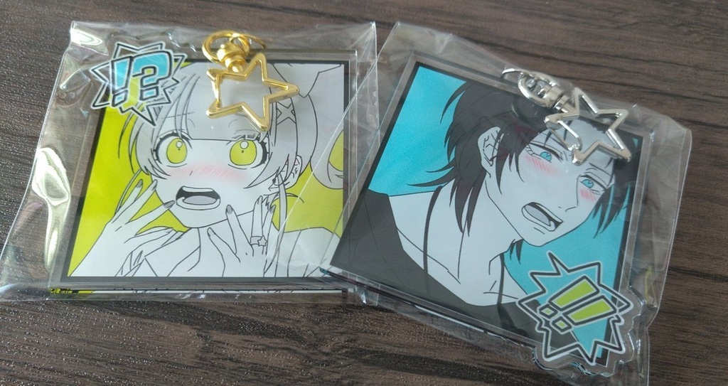 蛍碧アクリルキーホルダー