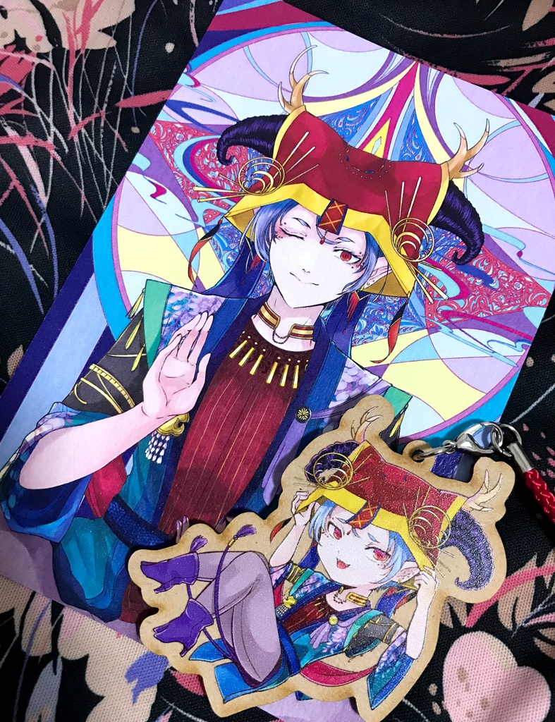 【委託】ポストカード・キーホルダーセット