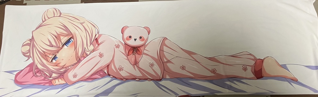 彩澄しゅお 抱き枕カバー (裏 : 添い寝ver)