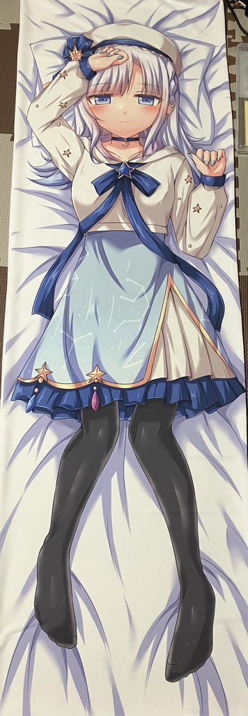 彩澄りりせ 抱き枕カバー (裏 : 添い寝ver)