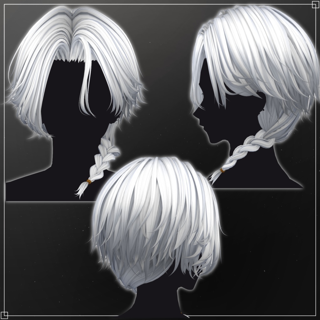 アバター向け髪型『albampana』 - By マオリ玩具店 / CP18