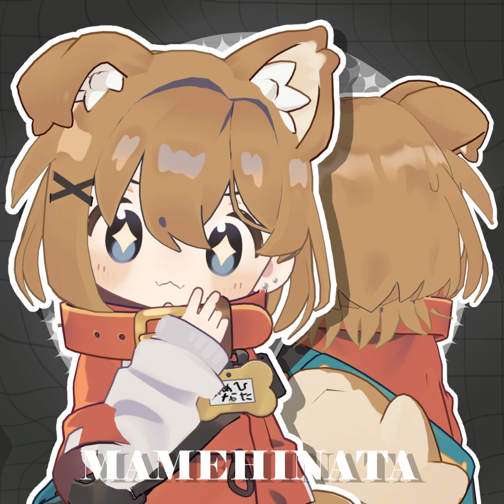 アバター向け髪型『Asymmetry Wolf』 - By もちのこ / CP40