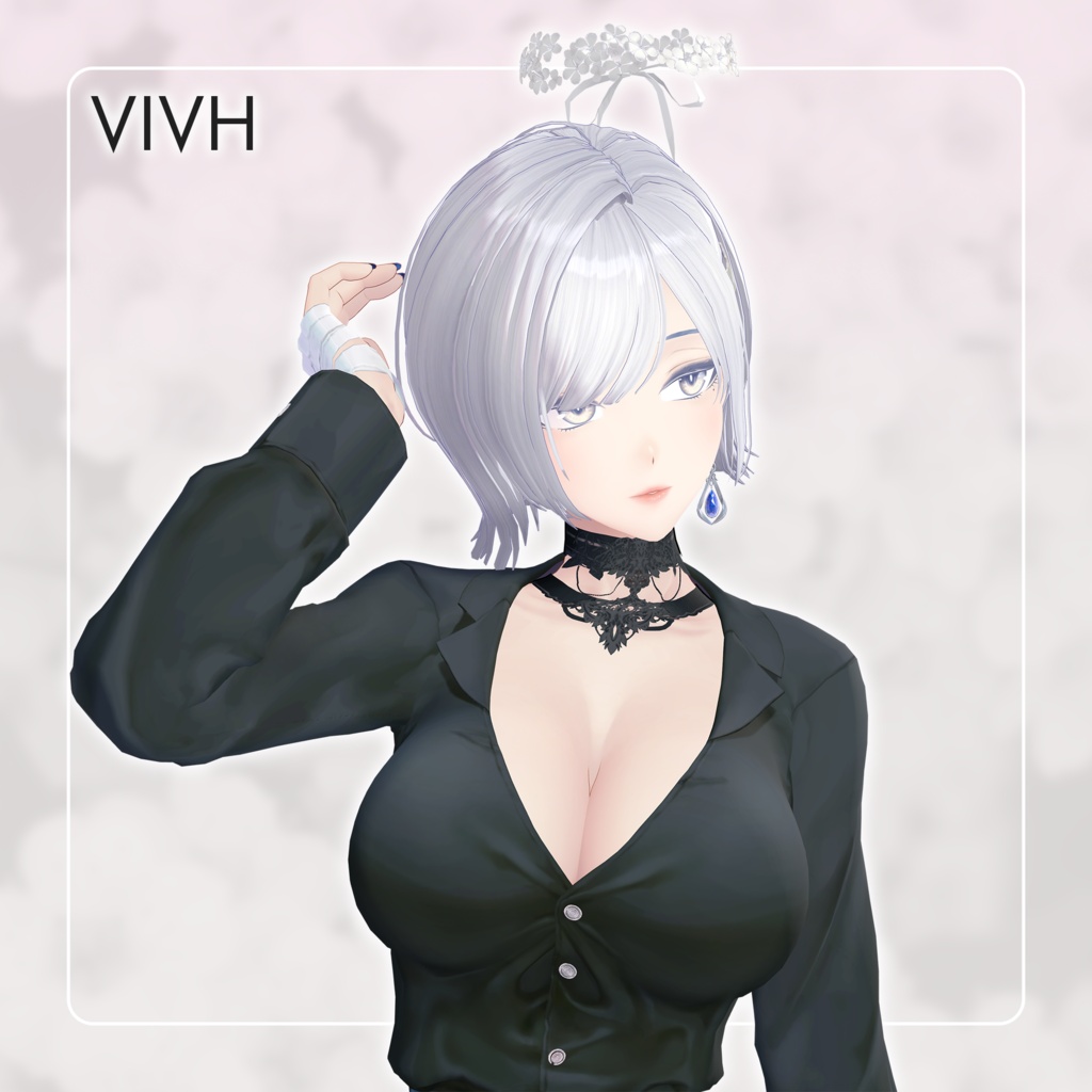 アバター向け髪型『Garland Bob Hair』- By えな中 / CP57
