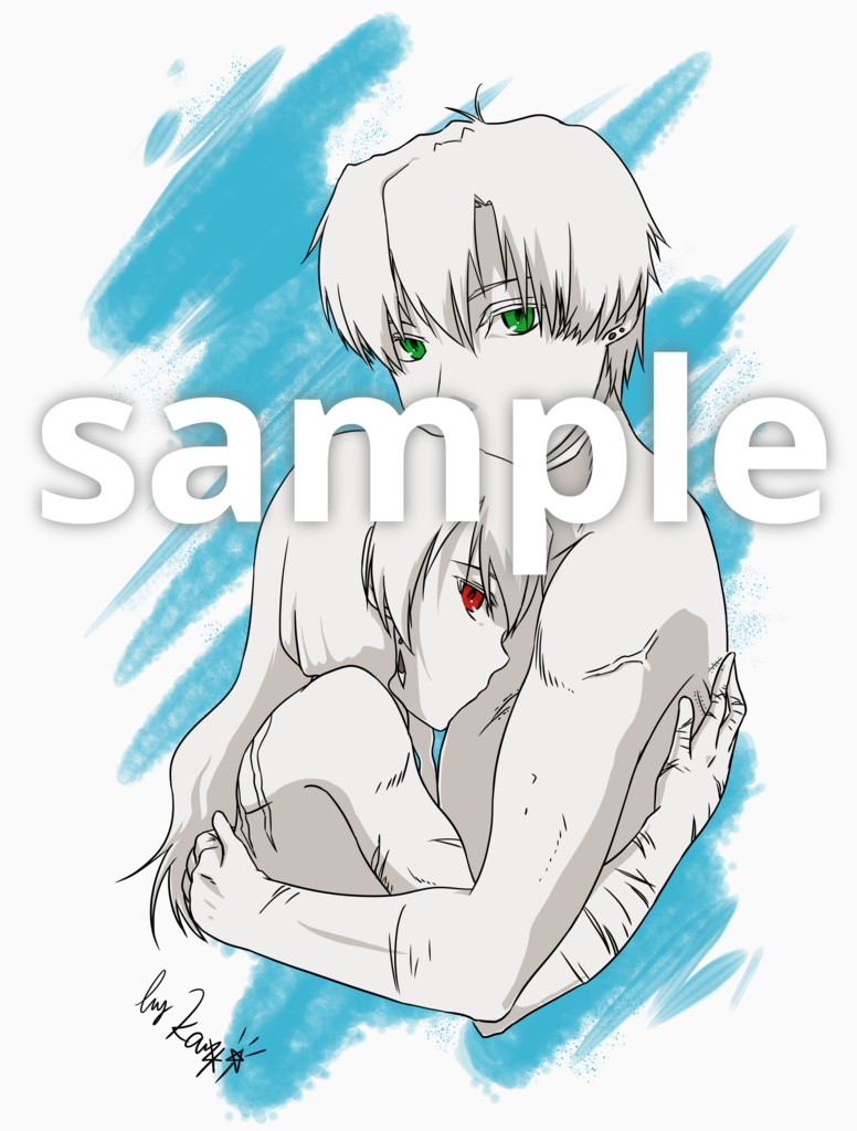 創作bl アルカディア キュマラス イラストdl販売 Edaya Booth