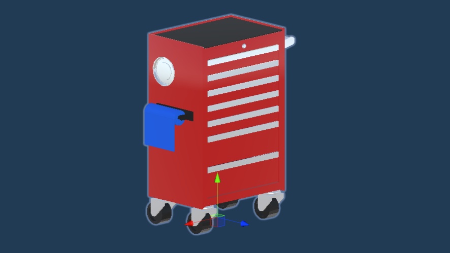ツールキャビネット【無料】【VRChat想定】