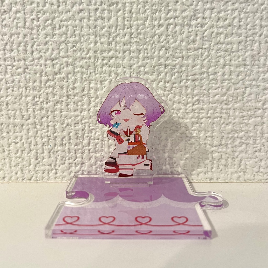 つながる♡ベリホワミニアクスタ  ユメ