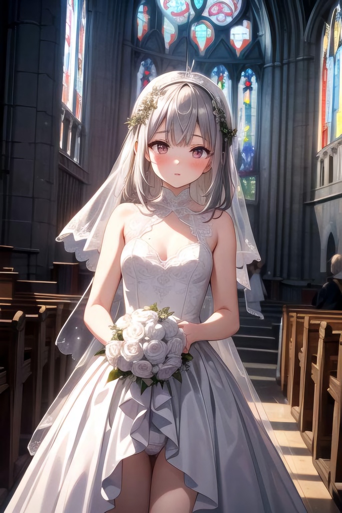 [40枚]花嫁衣裳パンチラ