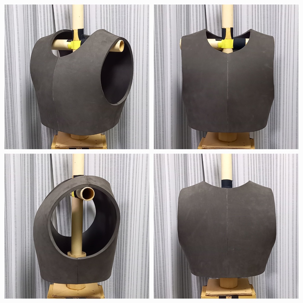 ベースボディーアーマー組み立てキット(黒色)