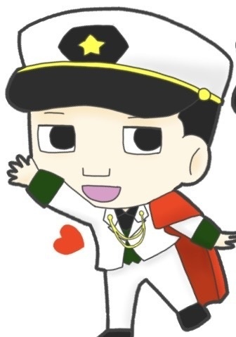 尉官〜ズ ステッカー 島田