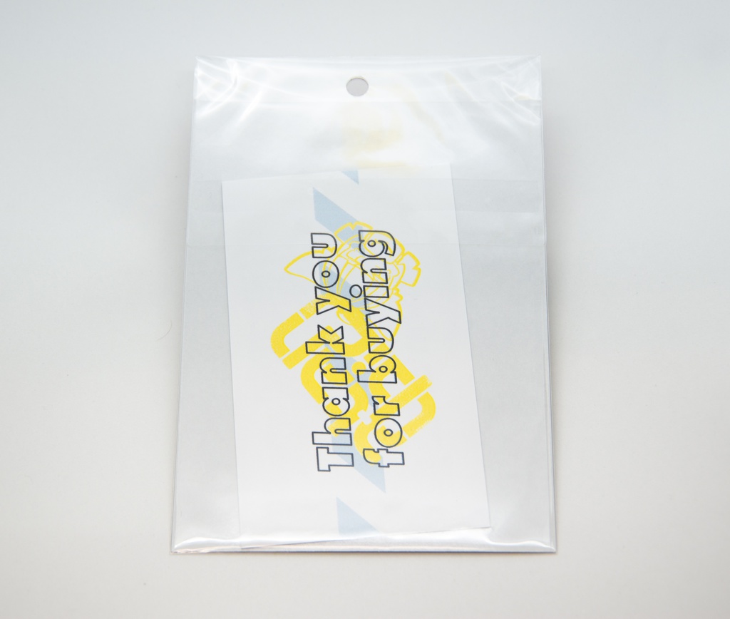 ステッカー:トライアングルバリア【紫】