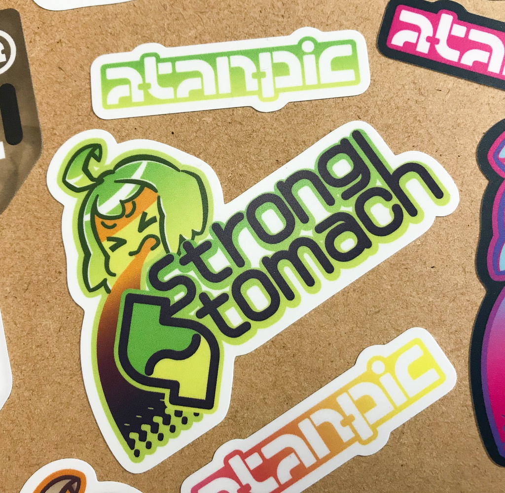 ステッカー:StrongStomach【ビタミン】