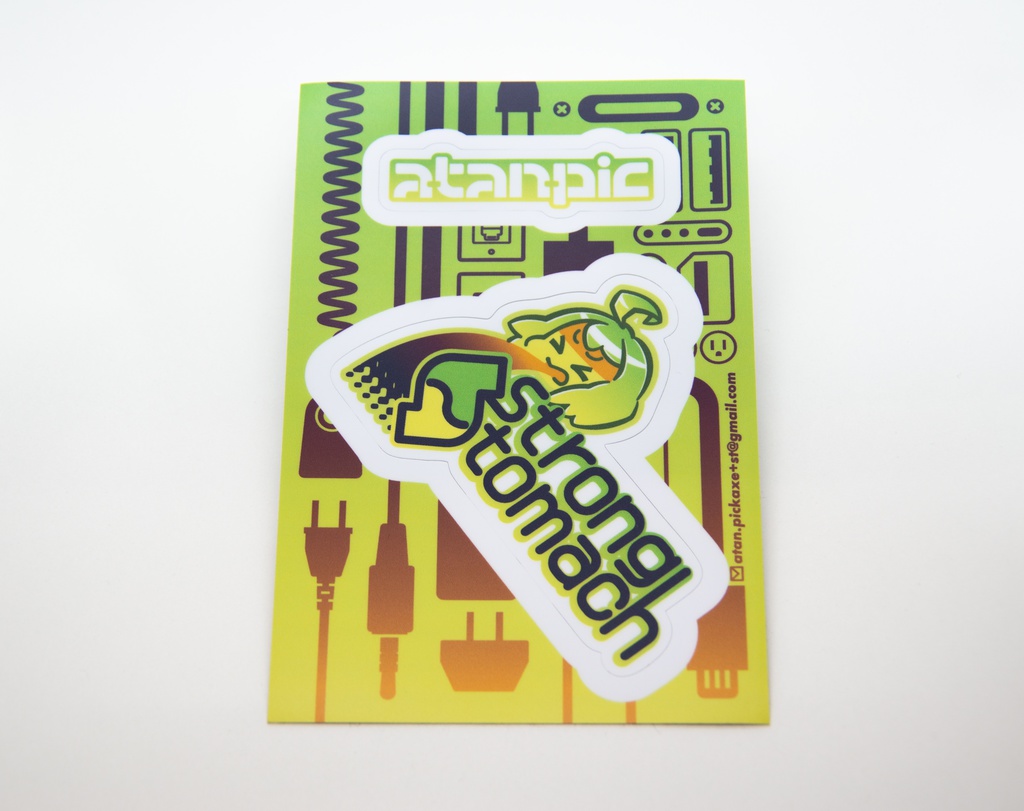 ステッカー:StrongStomach【ビタミン】