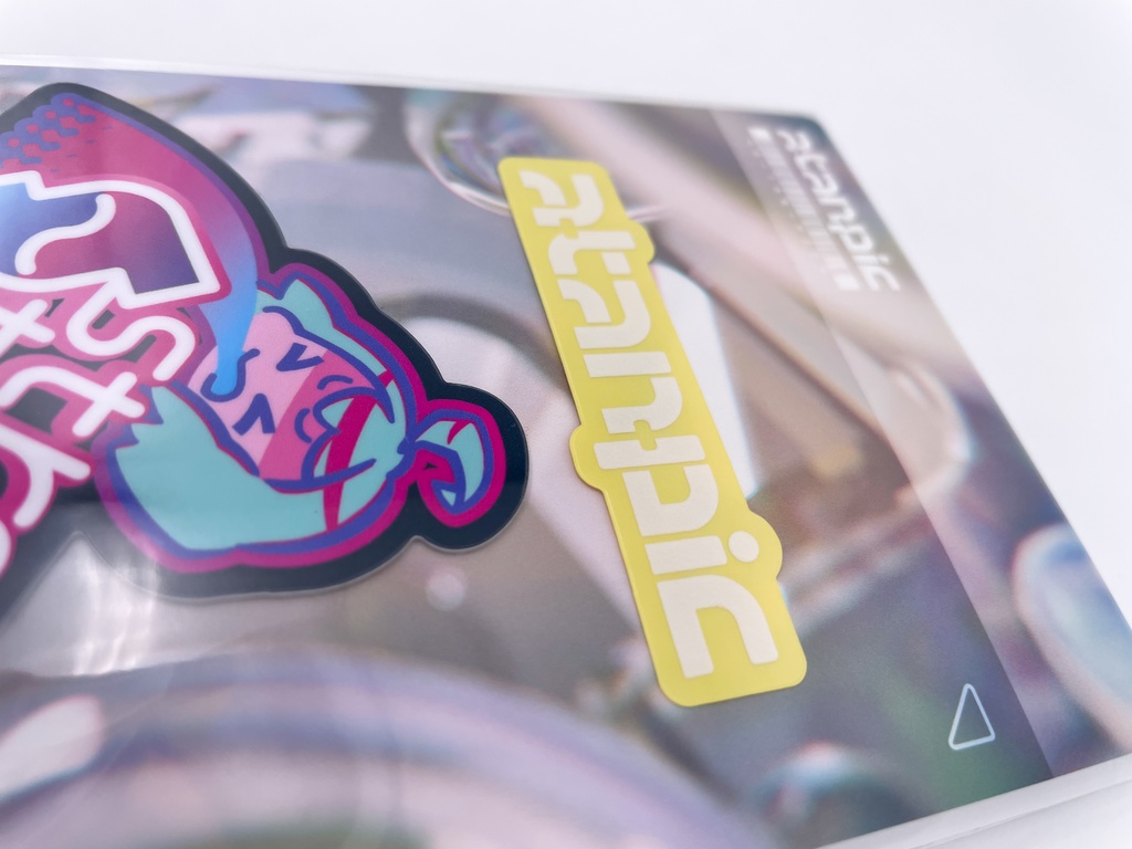 ステッカー:StrongStomach【ネオン】V2