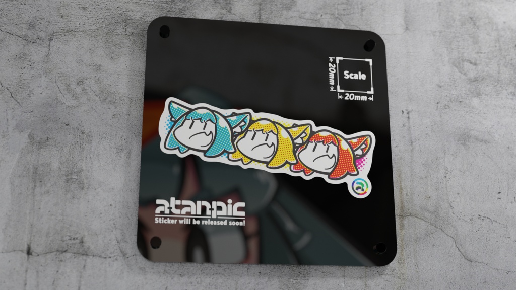 ステッカー:みみみ【シグナル】