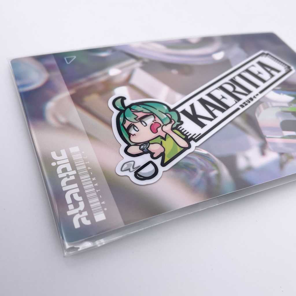 ステッカー:カエリティー