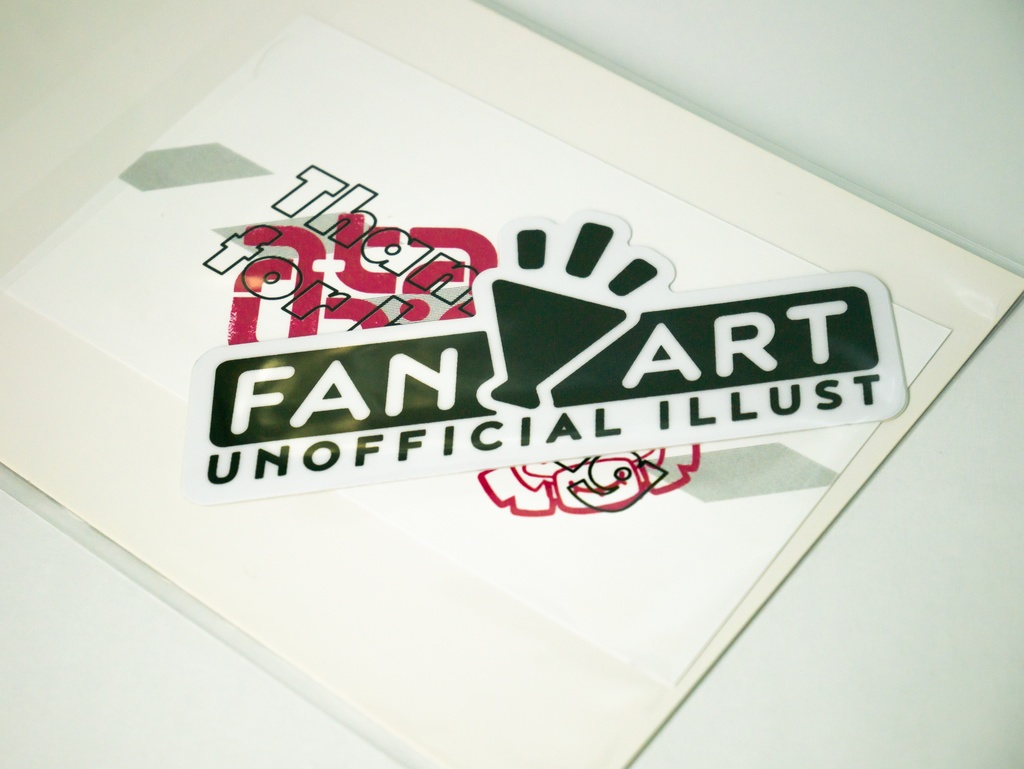 ステッカー:博麗霊夢【FANART】