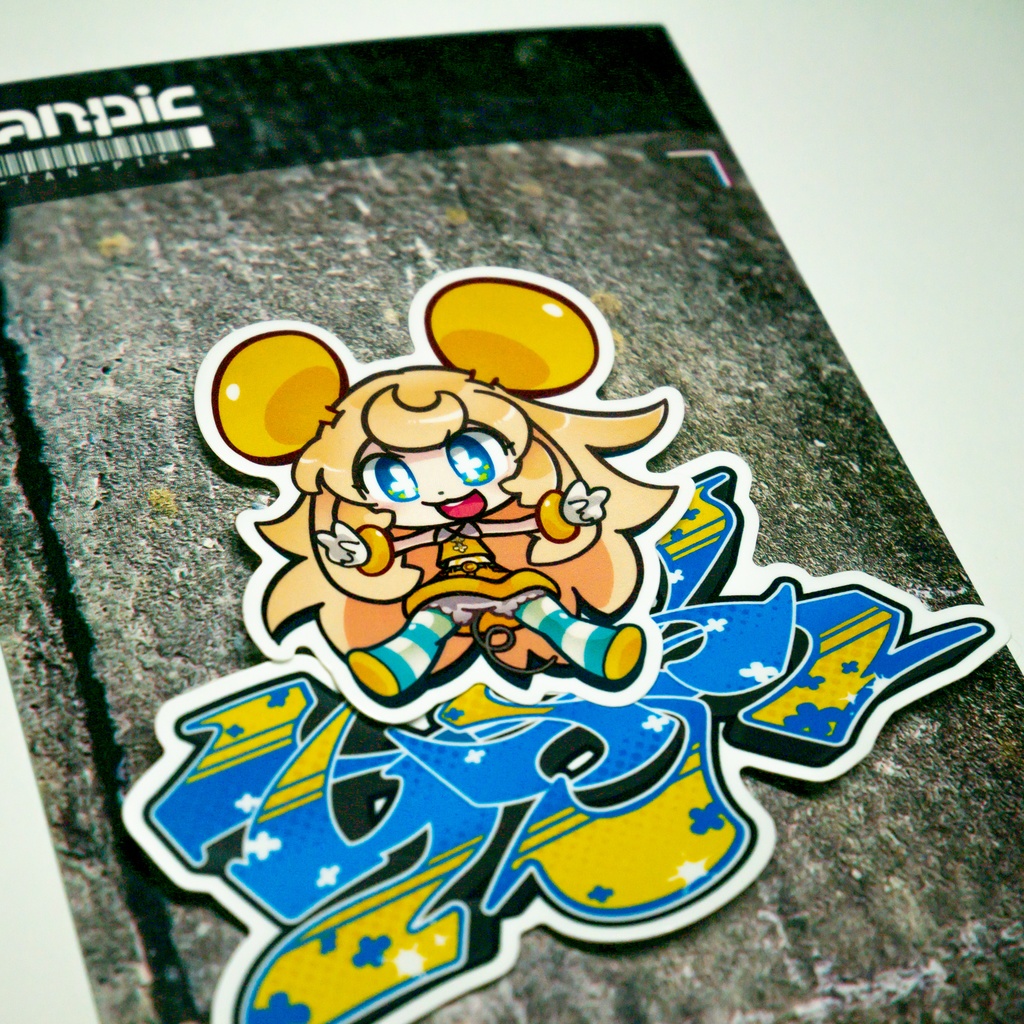 ステッカー:CCチュウ/ちょす