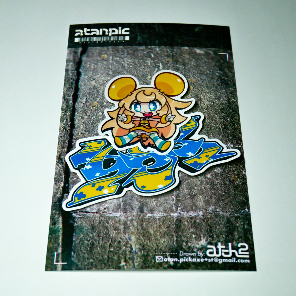 ステッカー:CCチュウ/ちょす