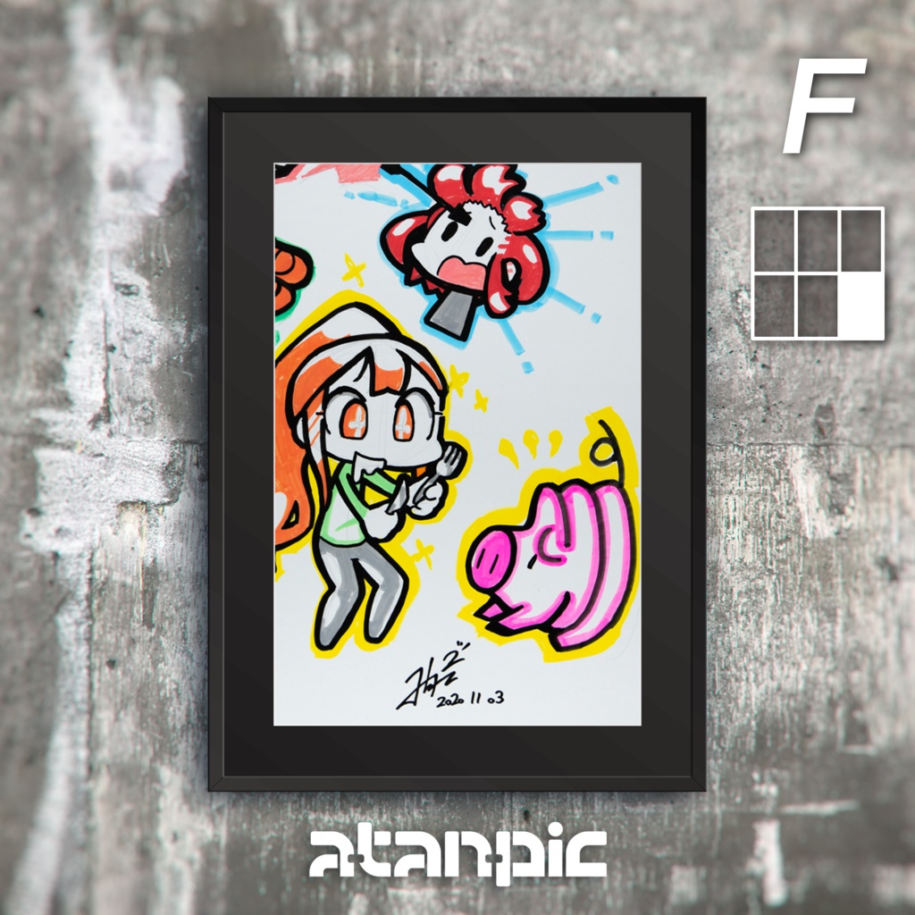 ライブペイントボード【#えーたん2生たん祭】