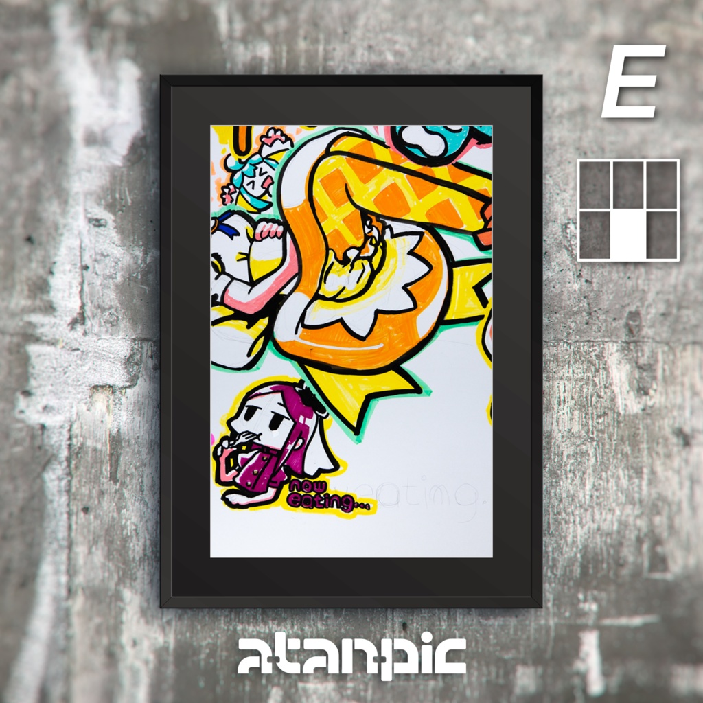 ライブペイントボード【#えーたん2生たん祭】