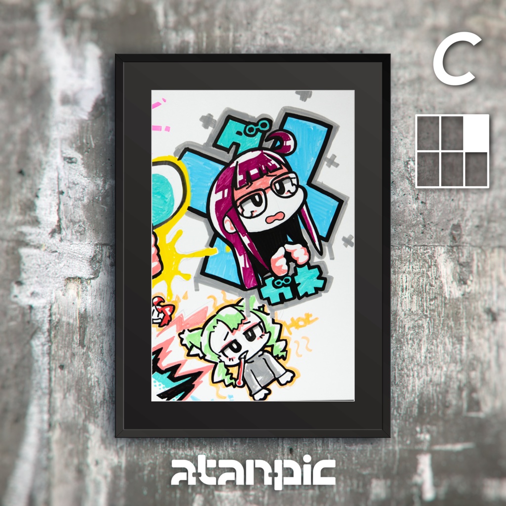 ライブペイントボード【#えーたん2生たん祭】