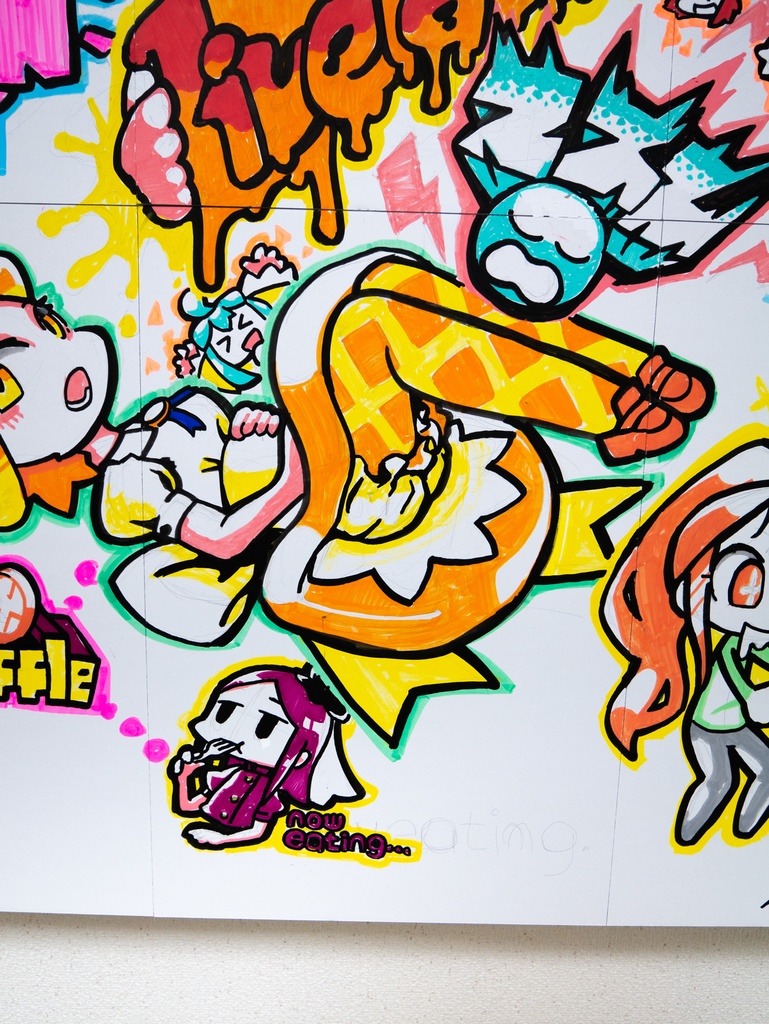 ライブペイントボード【#えーたん2生たん祭】