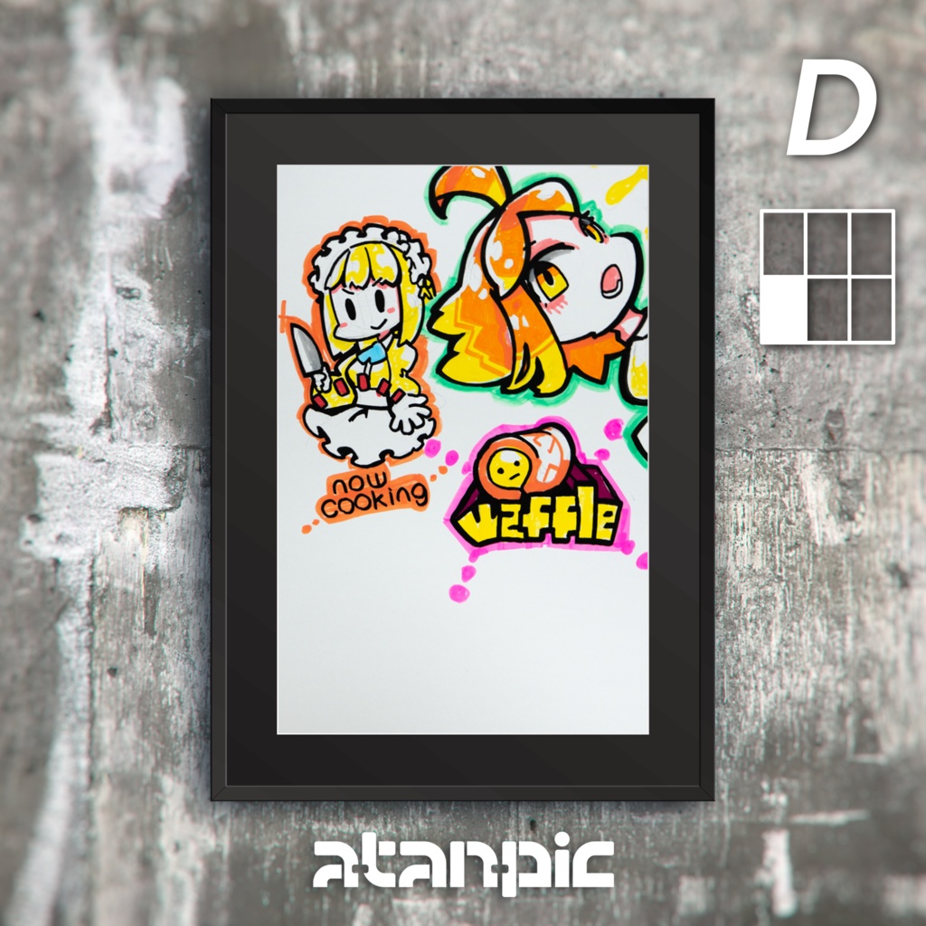 ライブペイントボード【#えーたん2生たん祭】