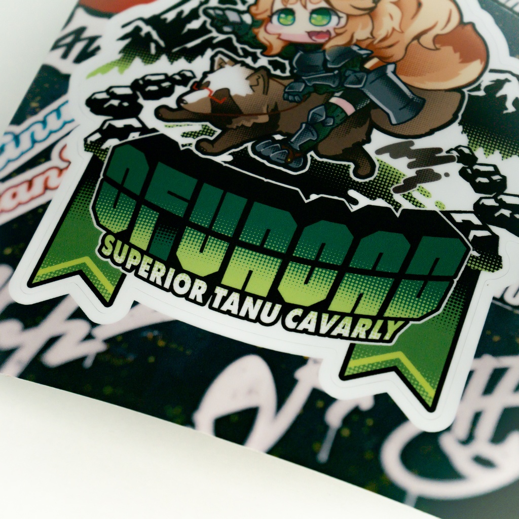 ステッカー:OFUROAD【スーパーえーたぬウォーズ:EPISODE2】