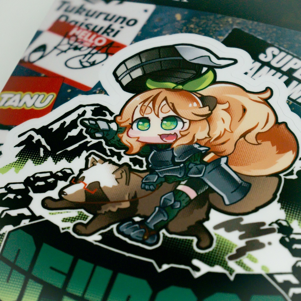 ステッカー:OFUROAD【スーパーえーたぬウォーズ:EPISODE2】