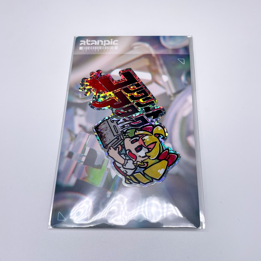 ステッカー:コンクリートアタック【キラ】V2