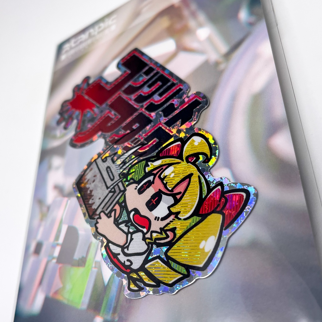 ステッカー:コンクリートアタック【キラ】V2