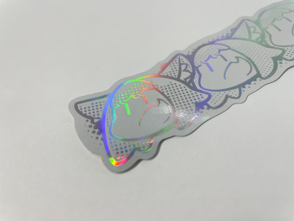 ステッカー:みみみ【ホロ】