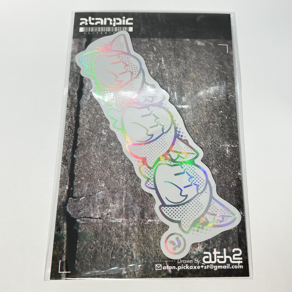 ステッカー:みみみ【ホロ】