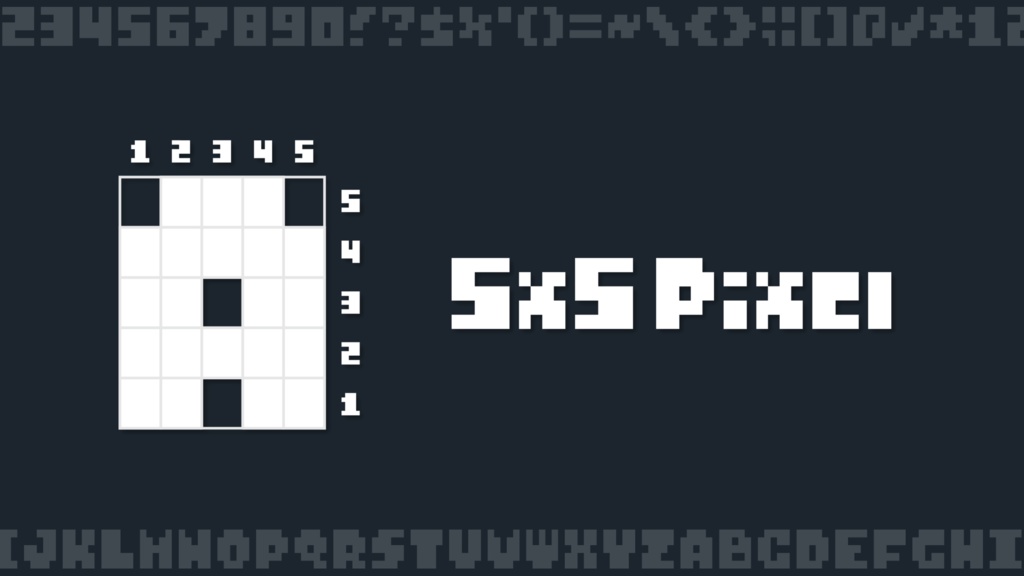 【無料】フォント:Fivedot