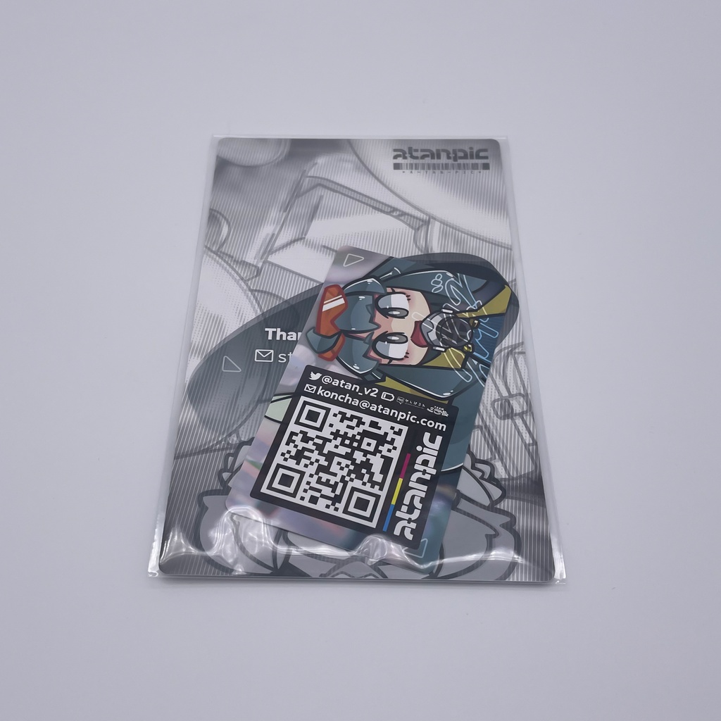 「丈夫な」ステッカー