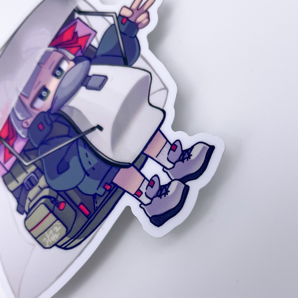 ステッカー:ジャンクちゃん