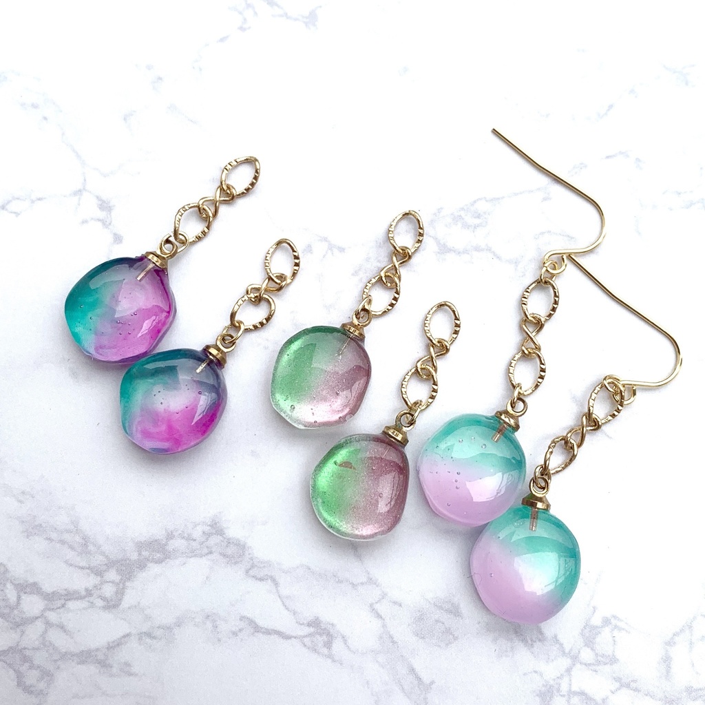 ジョーチェリカラー ピアス、イヤリング