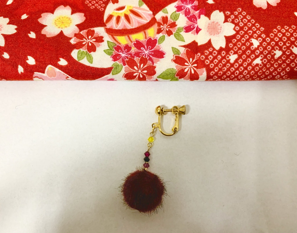 加州清光イヤリング(花丸)