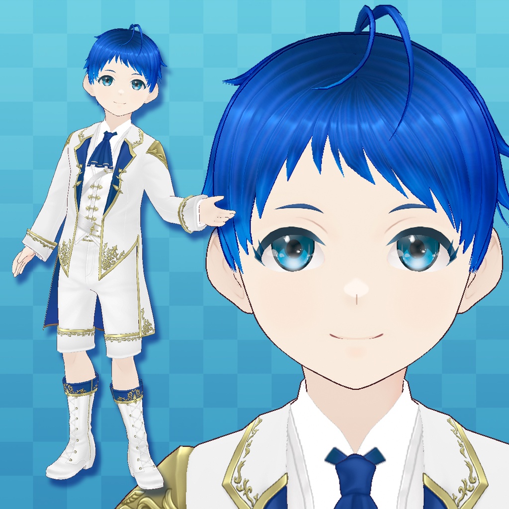 海斗：正装バージョン【VRMファイル】