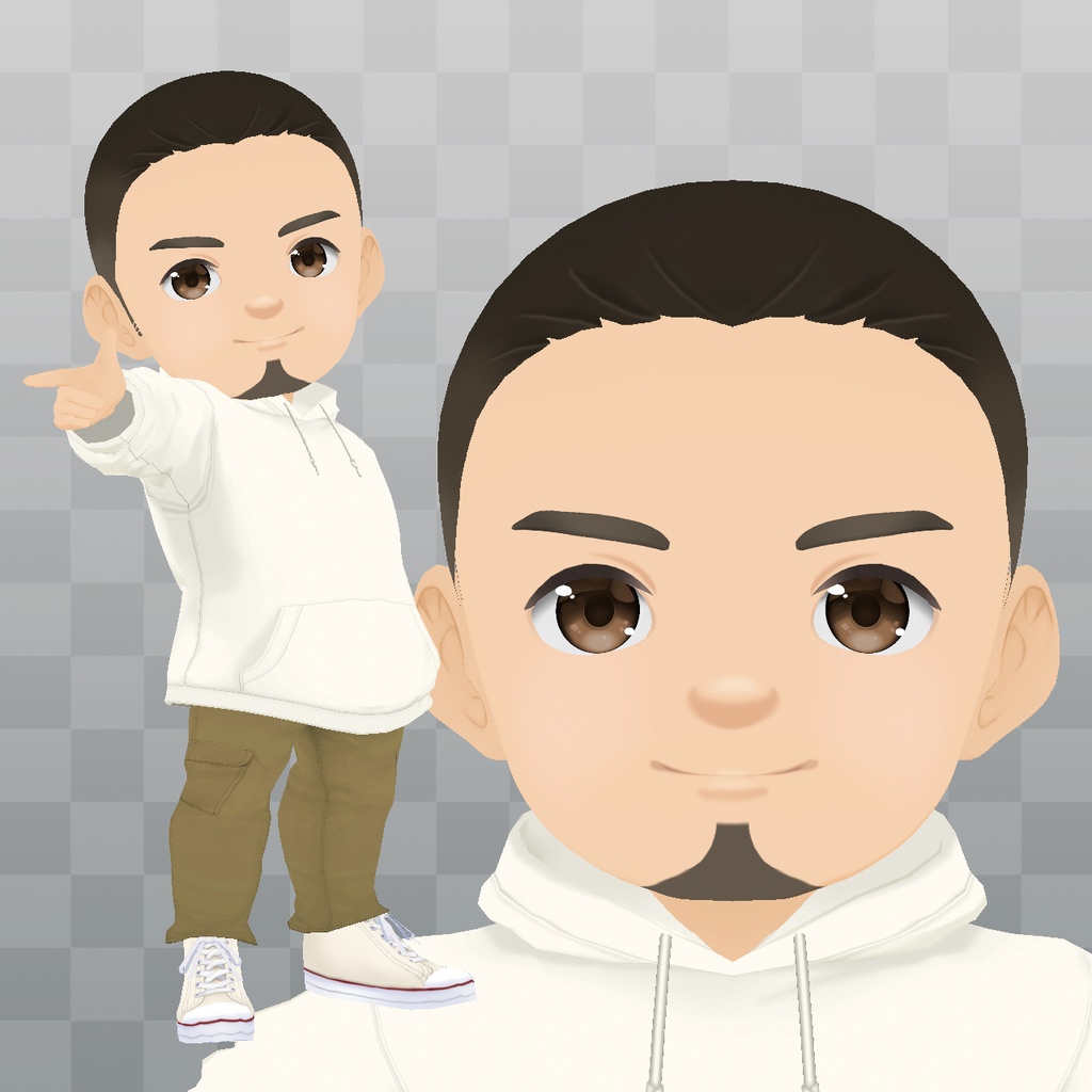 ちびっこ野郎_1号【VRMファイル】
