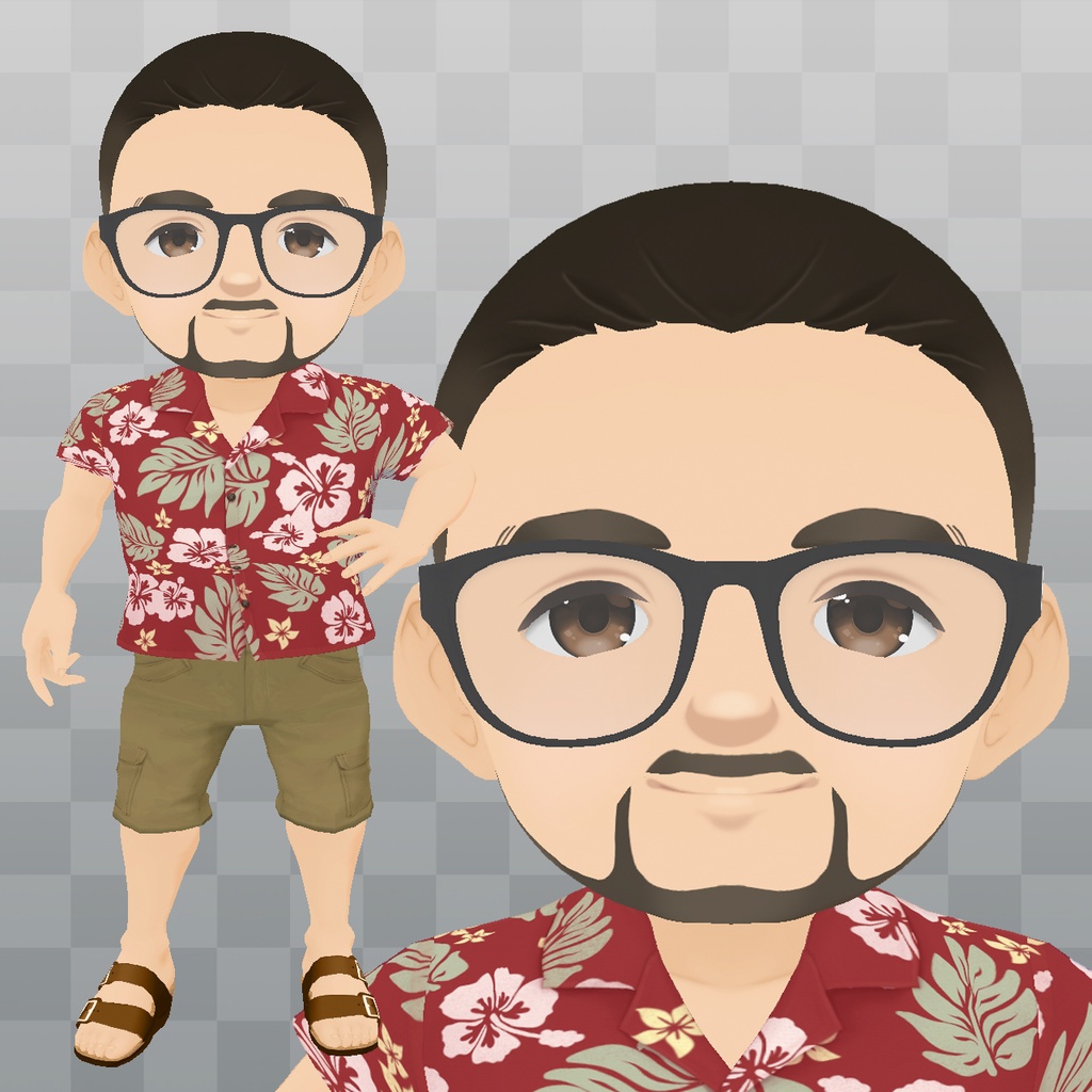 ちびっこ野郎_3号【VRMファイル】