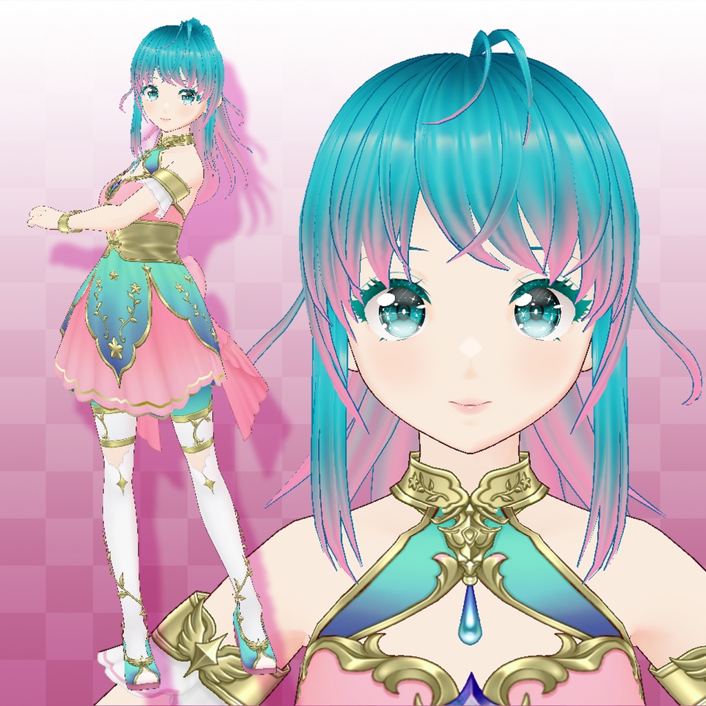ルナ【VRMファイル】