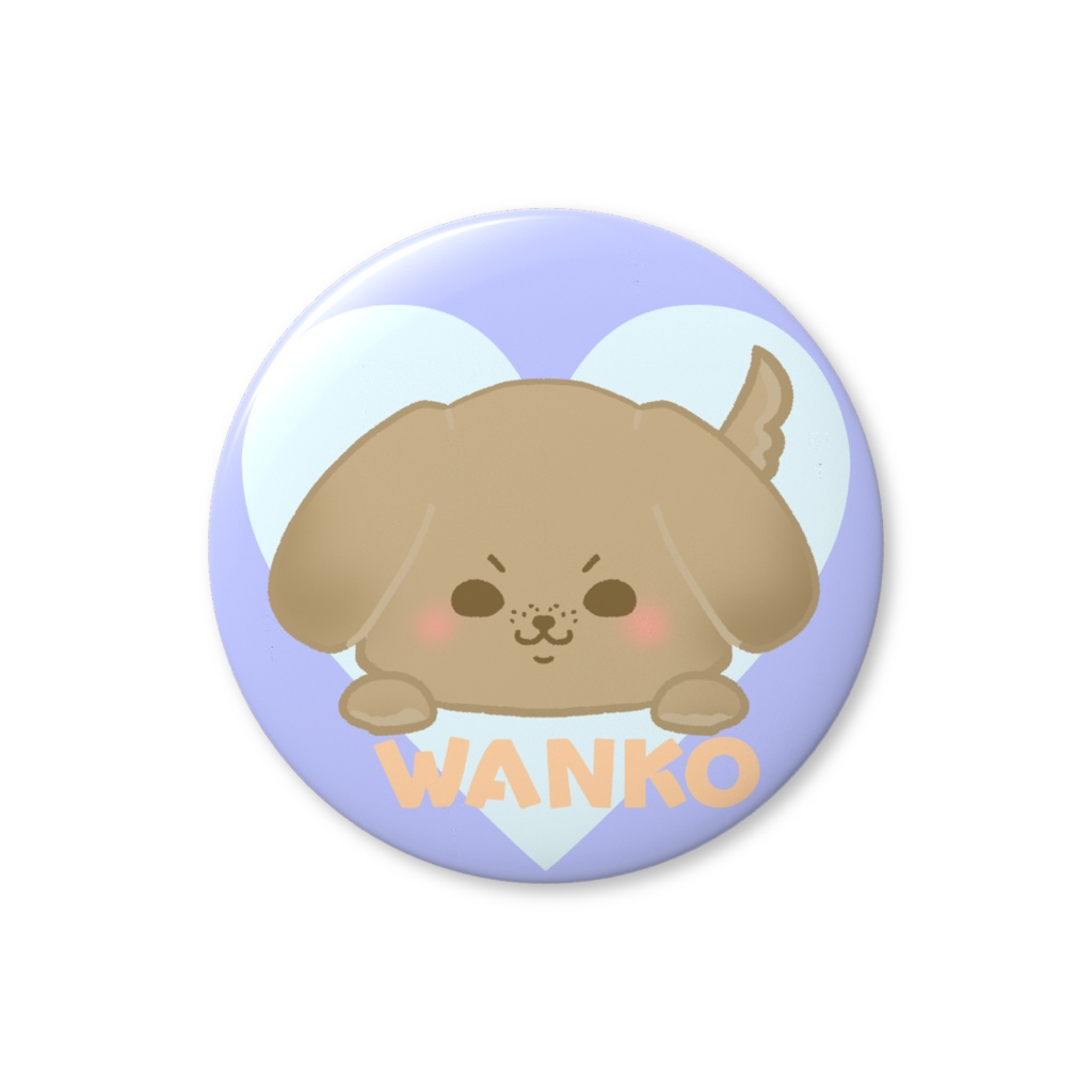 WANKO缶バッジ