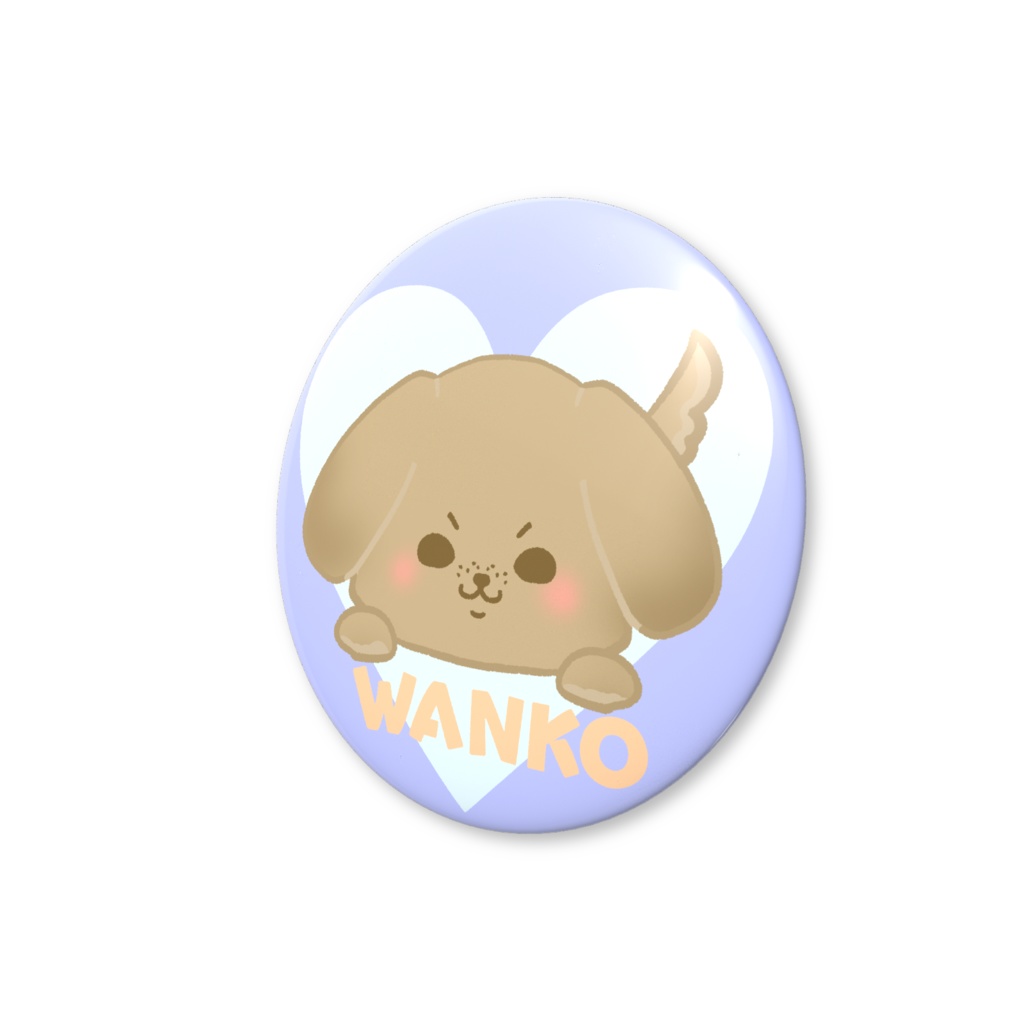 WANKO缶バッジ