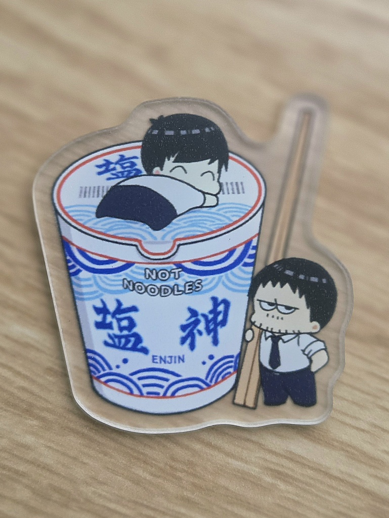 ちっさいけあきのアクリルシールセット