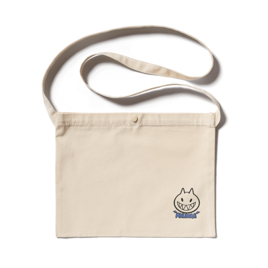 アクマイルのワンポイントサコッシュ