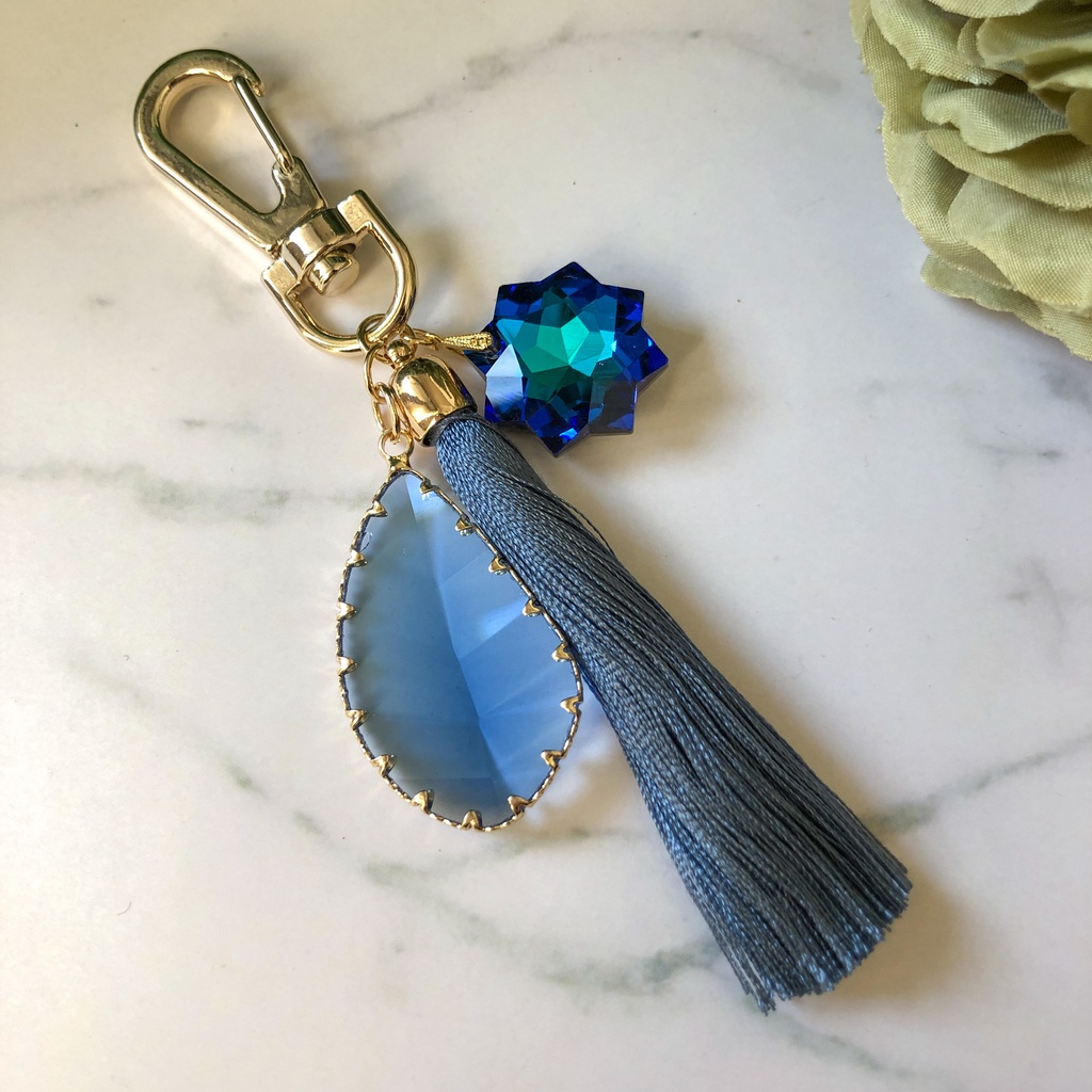 タッセル付きバッグチャーム Signoji Booth