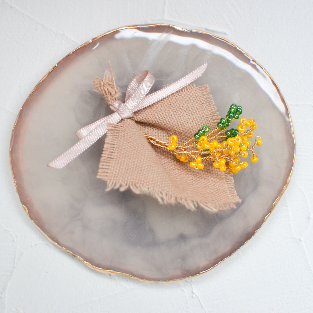 ★ミモザのプチスワッグ